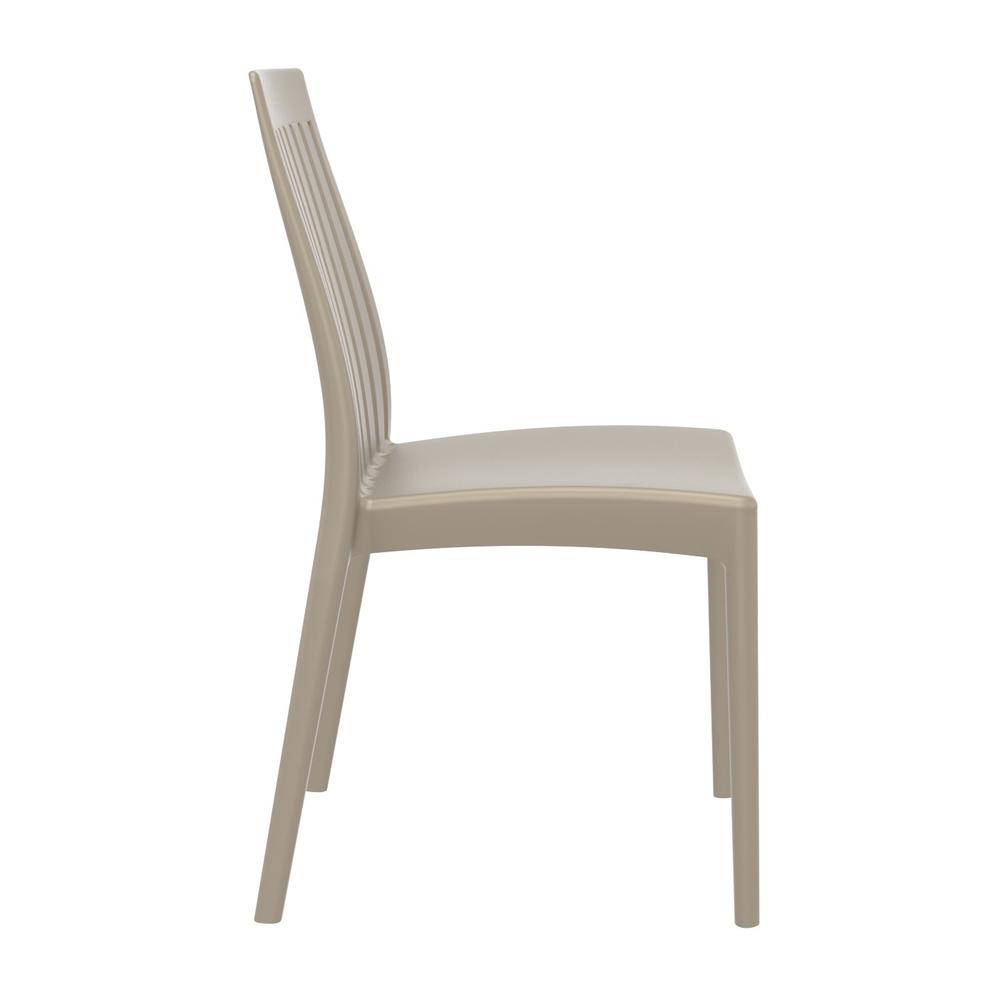Soho Dining Chair Taupe, set of 2. Picture 4
