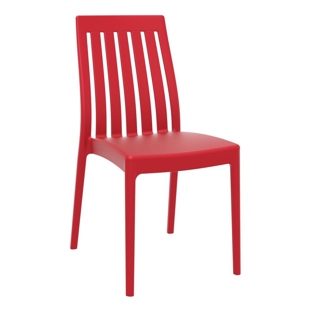 High-Back Dining Chair, Set of 2, Red, Belen Kox. The main picture.