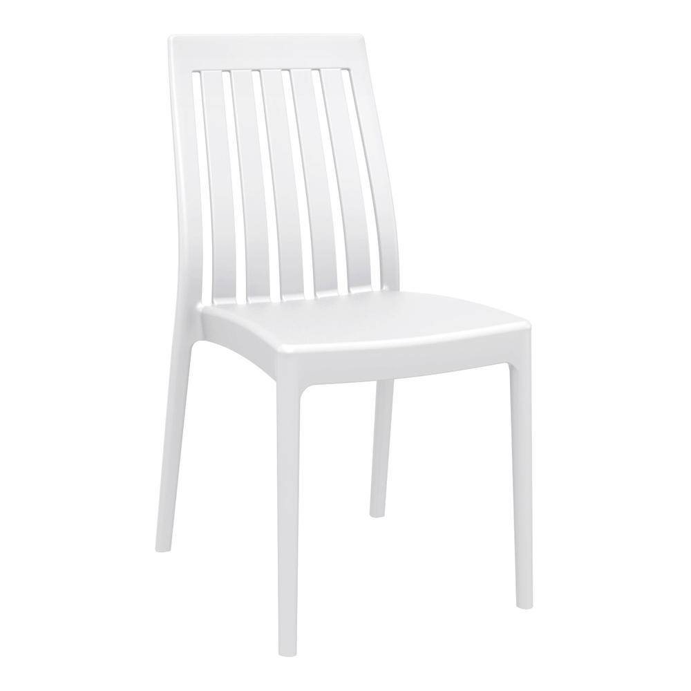 Soho Dining Chair White, Set of 2. Picture 1