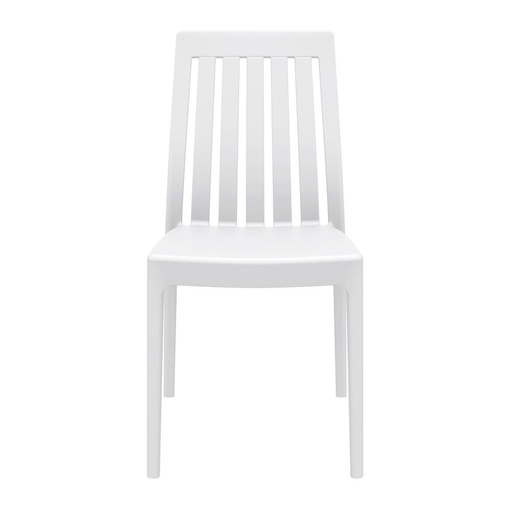 Soho Dining Chair White, Set of 2. Picture 3