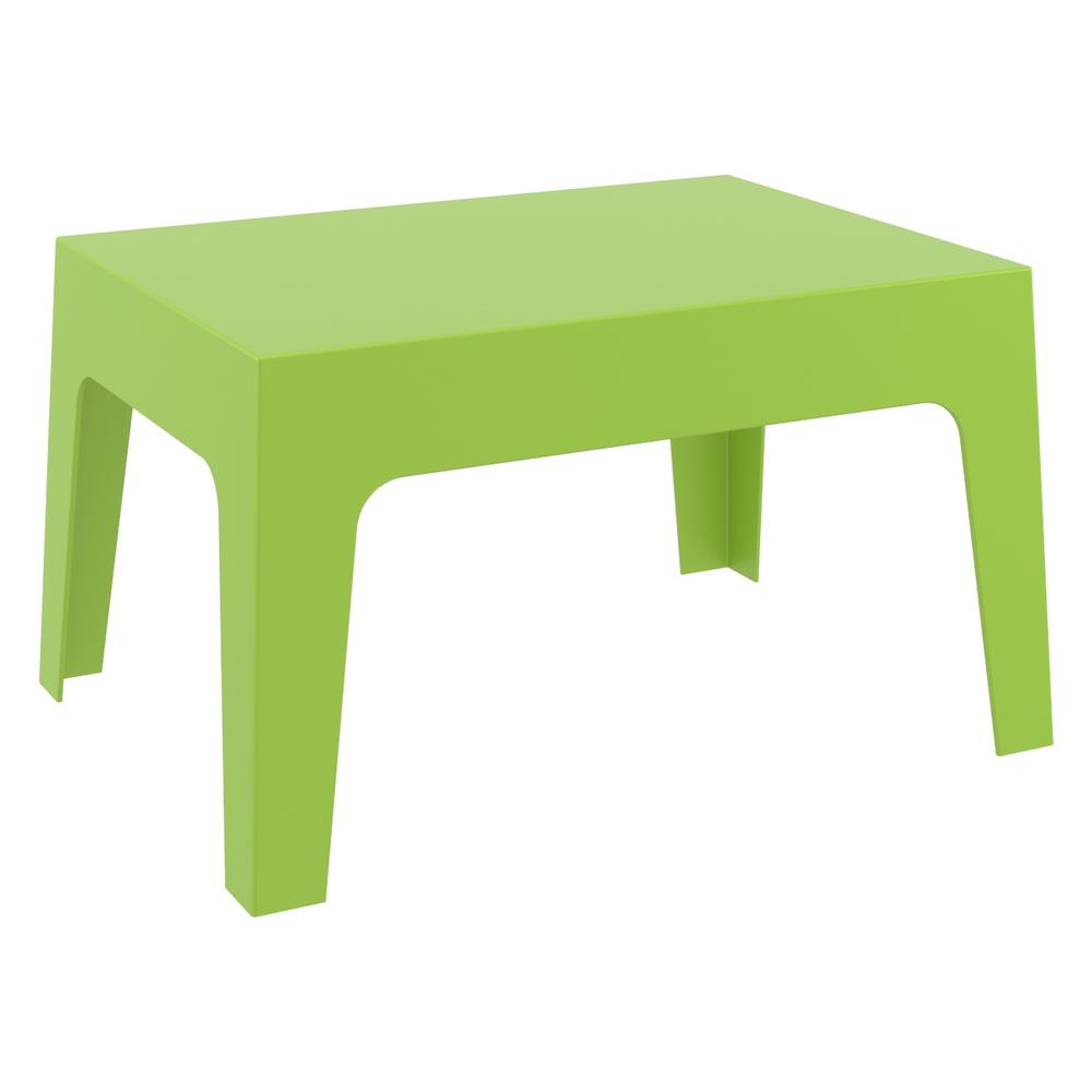 Box Resin Outdoor Center Table Tropical Green. Picture 1