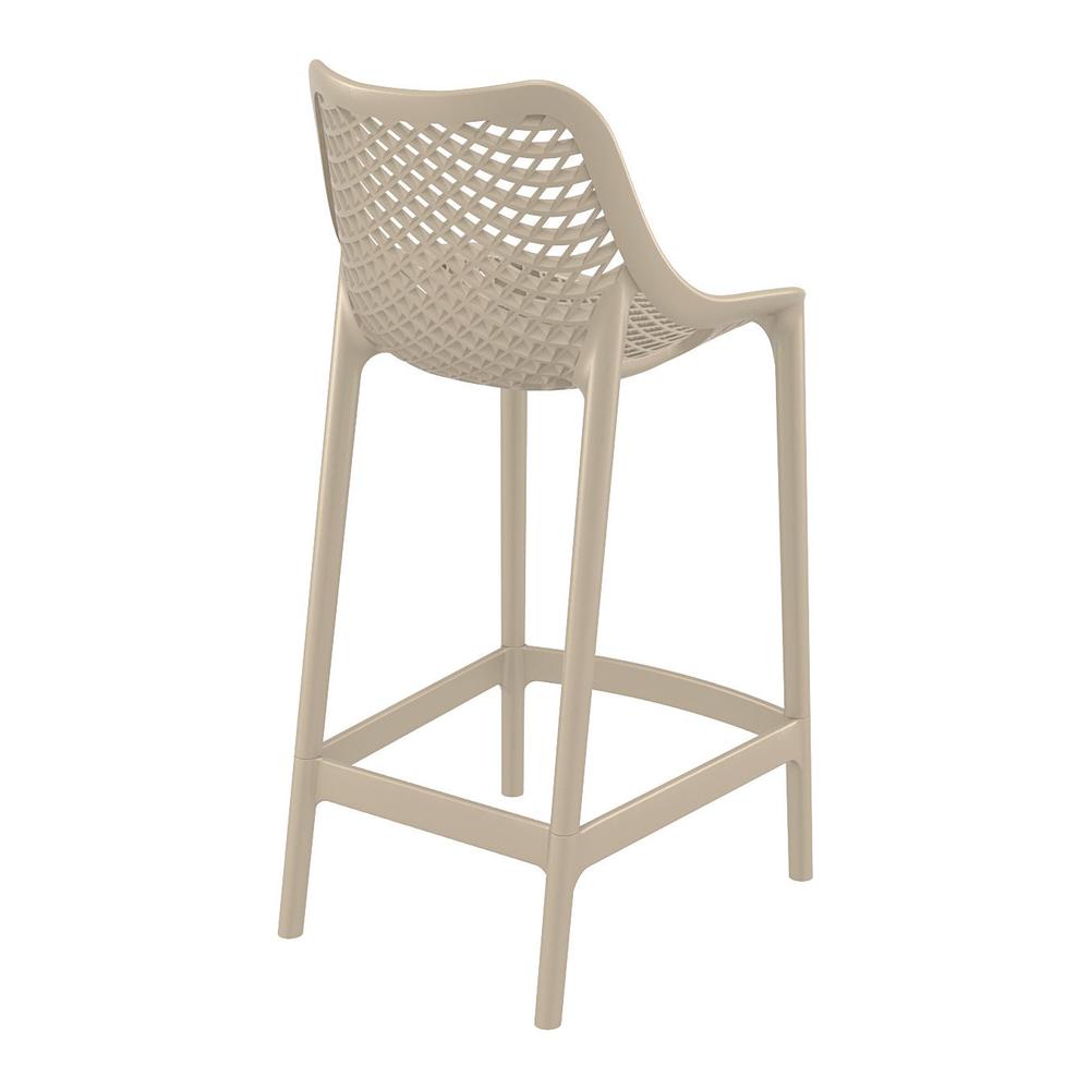 Air Counter Stool Taupe, Set of 2. Picture 2