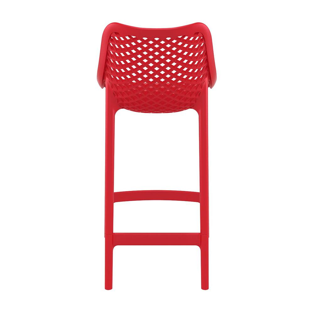 Outdoor Counter High Chair, Set of 2, Red, Belen Kox. Picture 5