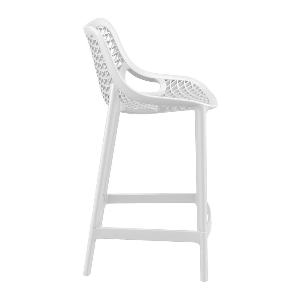 Air Counter Stool White, Set of 2. Picture 4