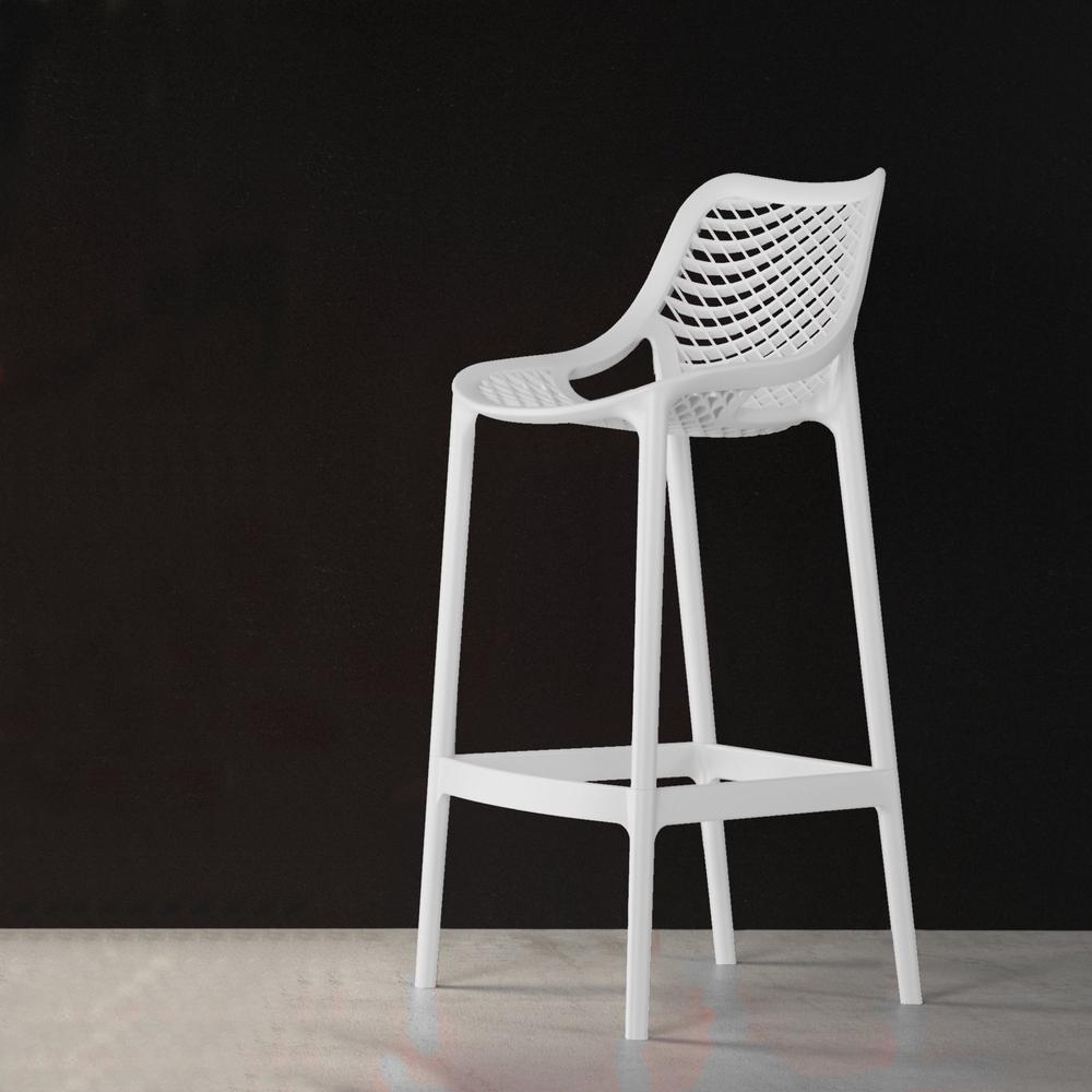 Air Counter Stool White, Set of 2. Picture 6