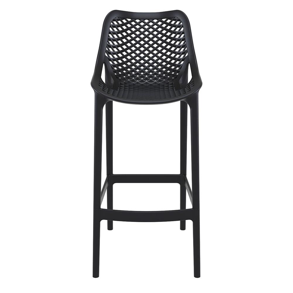 Outdoor Bar Chair, Set of 2, Black, Belen Kox. Picture 3
