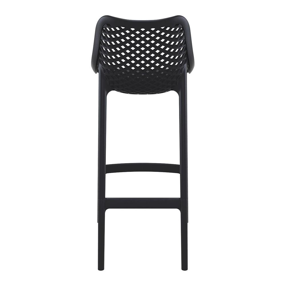 Outdoor Bar Chair, Set of 2, Black, Belen Kox. Picture 5
