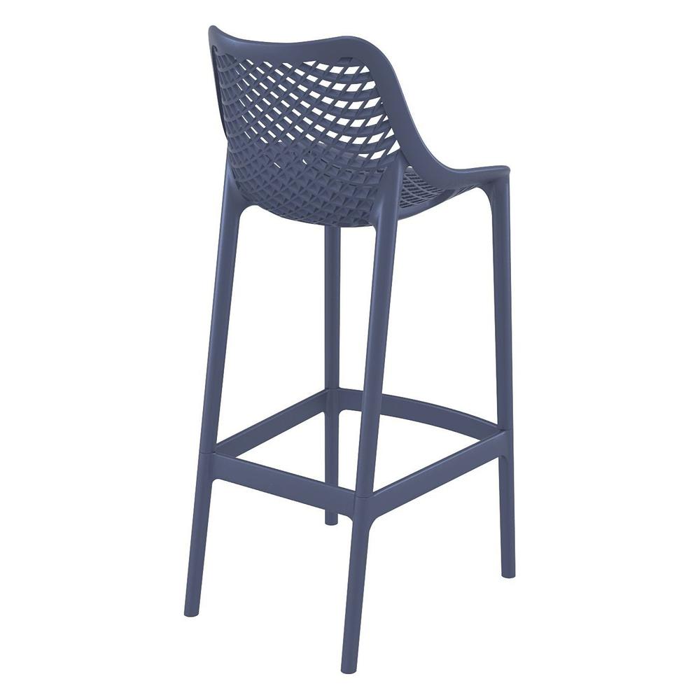 Outdoor Bar Chair, Set of 2, Dark Gray, Belen Kox. Picture 2