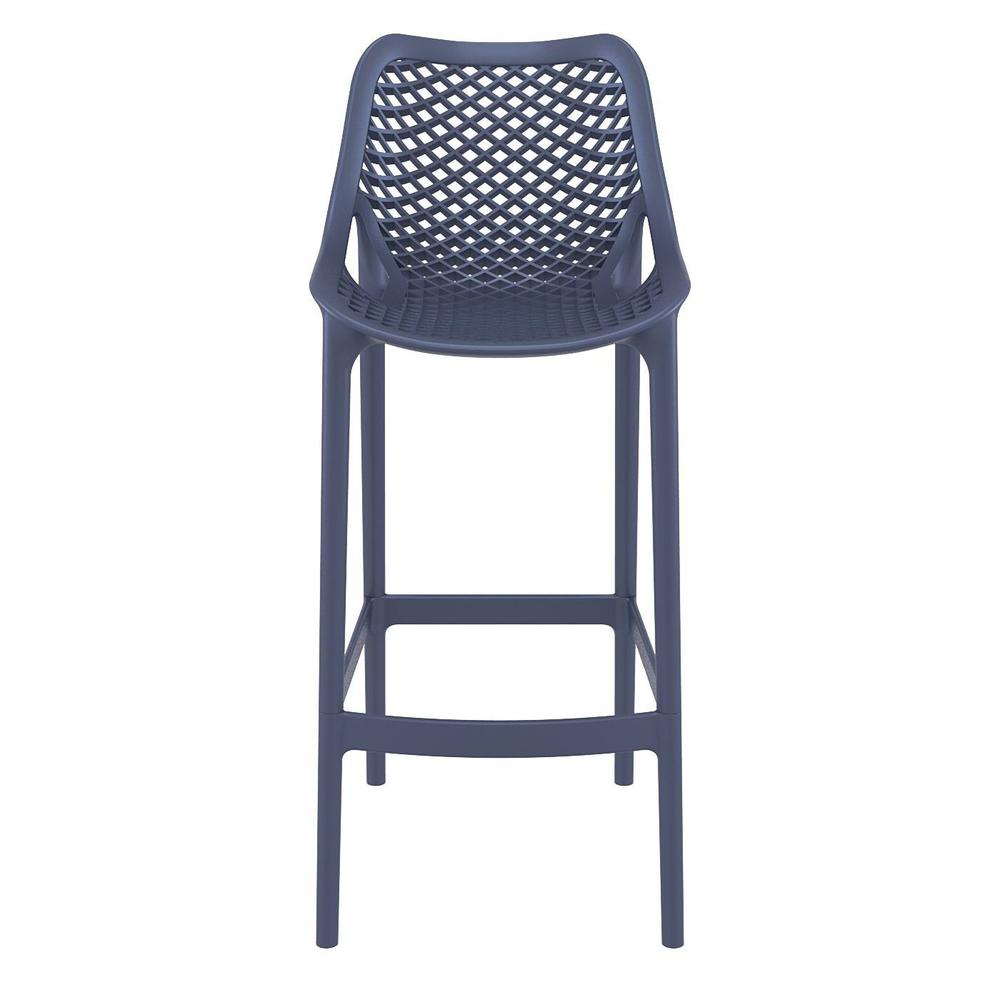 Outdoor Bar Chair, Set of 2, Dark Gray, Belen Kox. Picture 3
