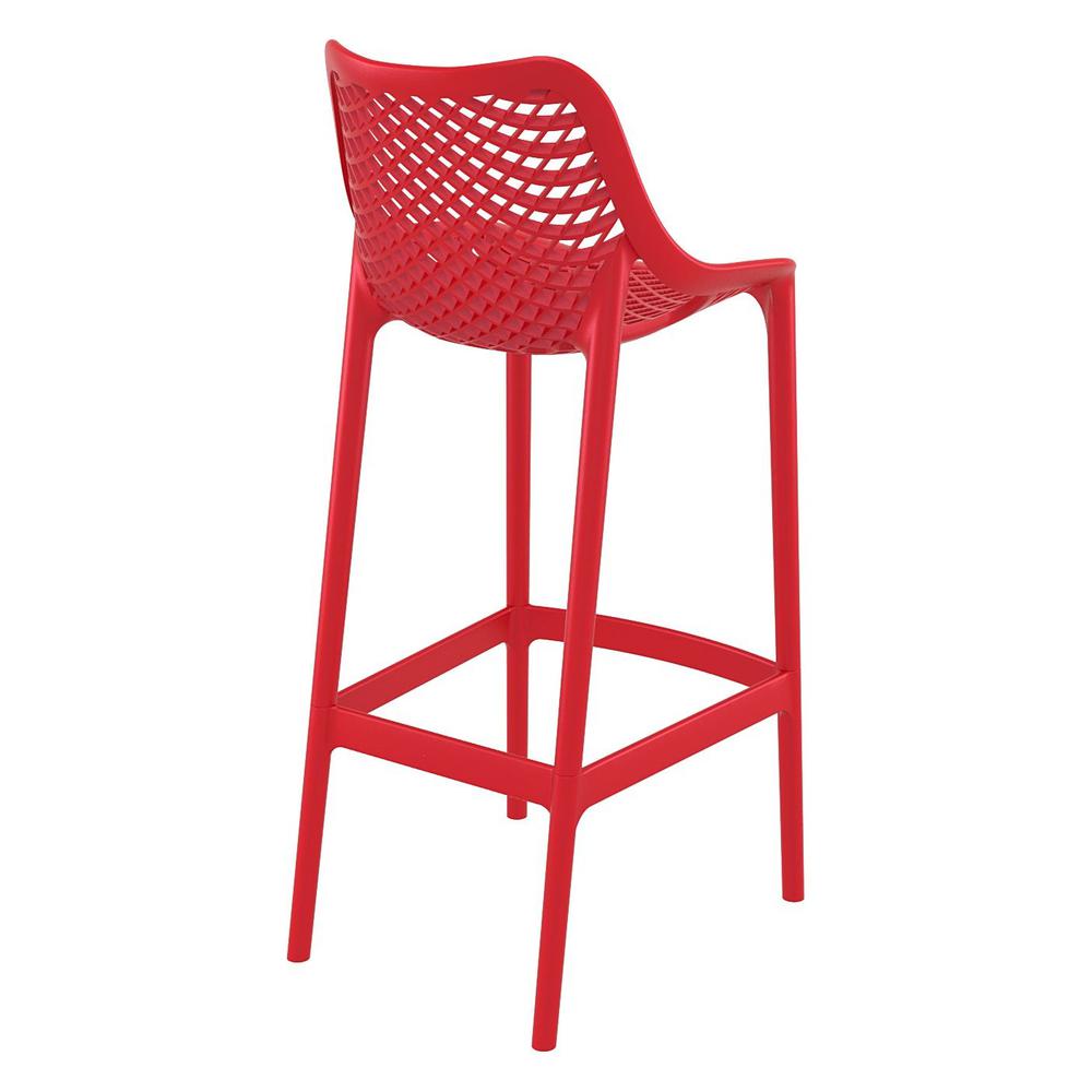 Air Bar Stool Red, Set of 2. Picture 2