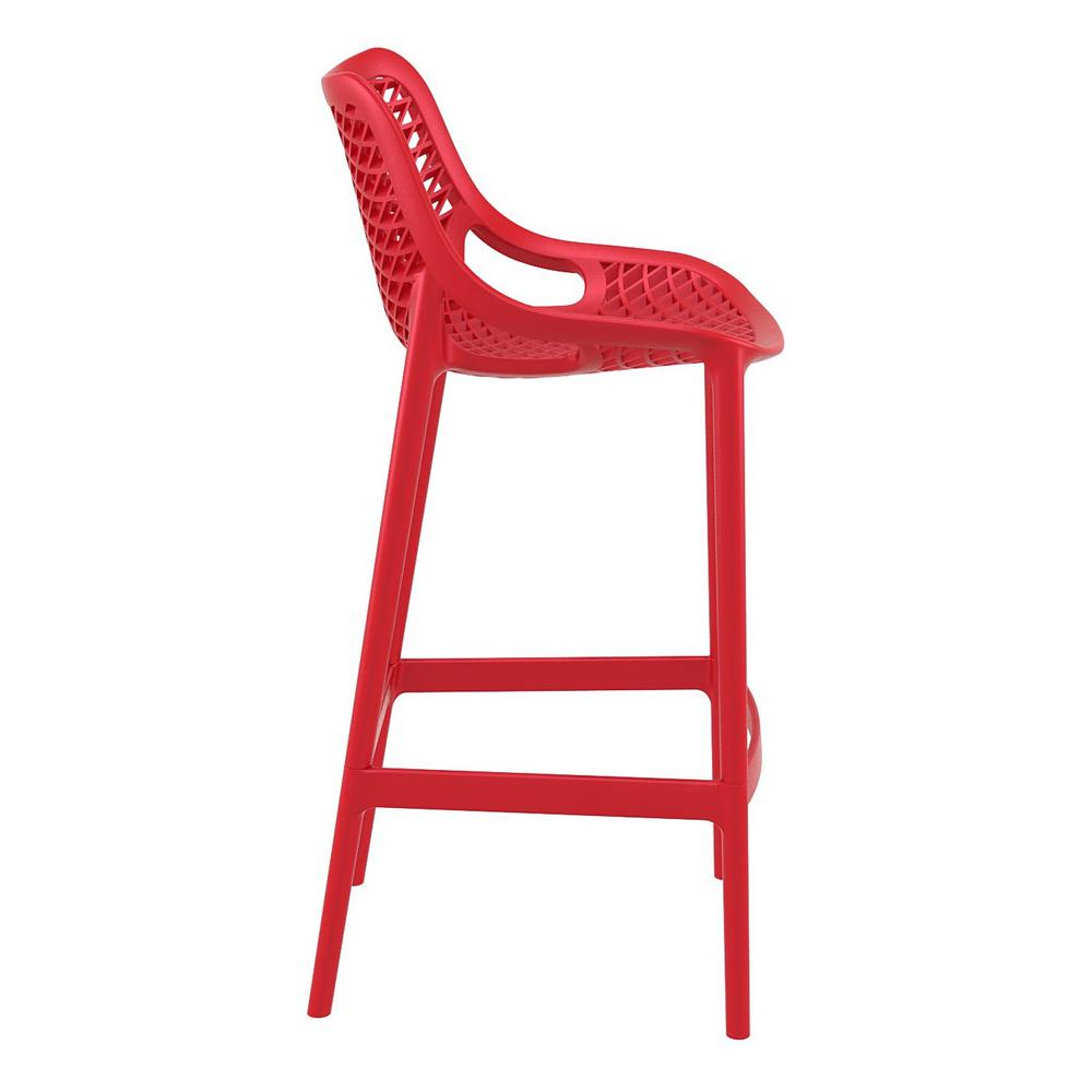 Air Bar Stool Red, Set of 2. Picture 4