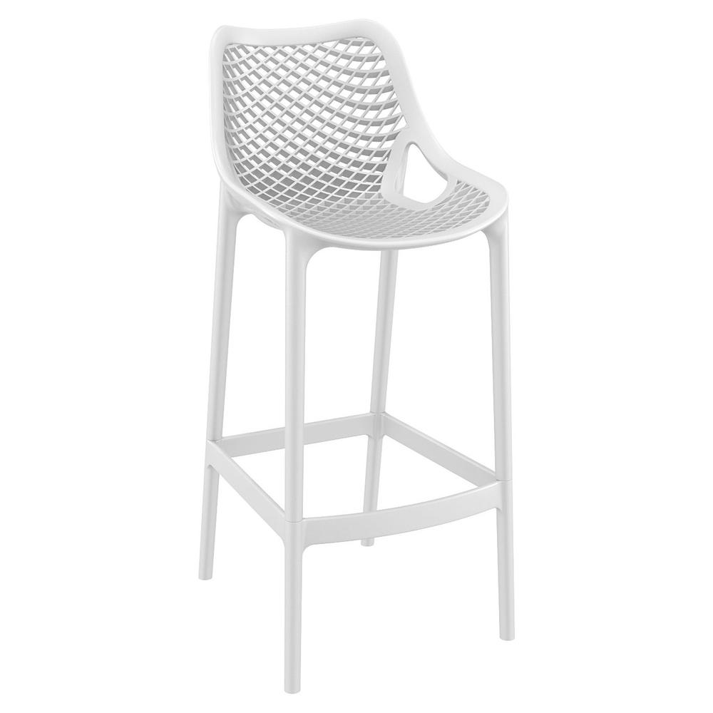 Air Bar Stool White, Set of 2. Picture 1