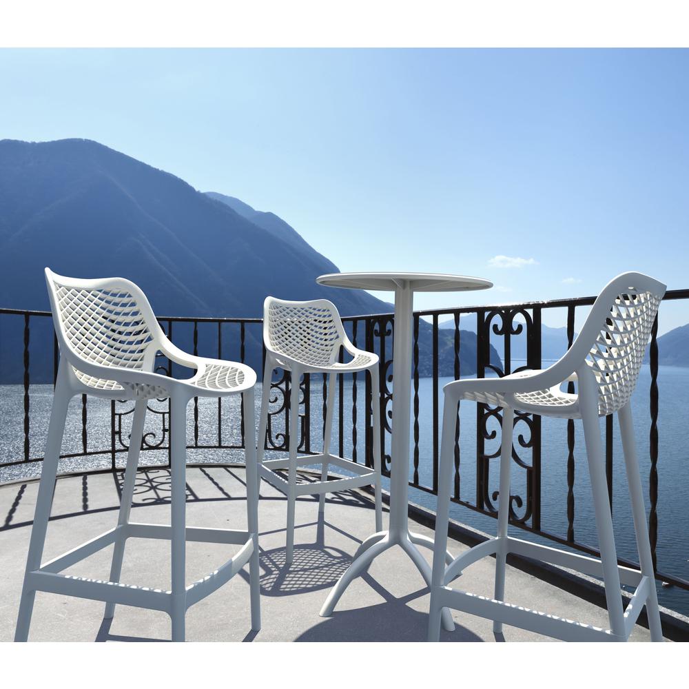 Air Bar Stool White, Set of 2. Picture 9