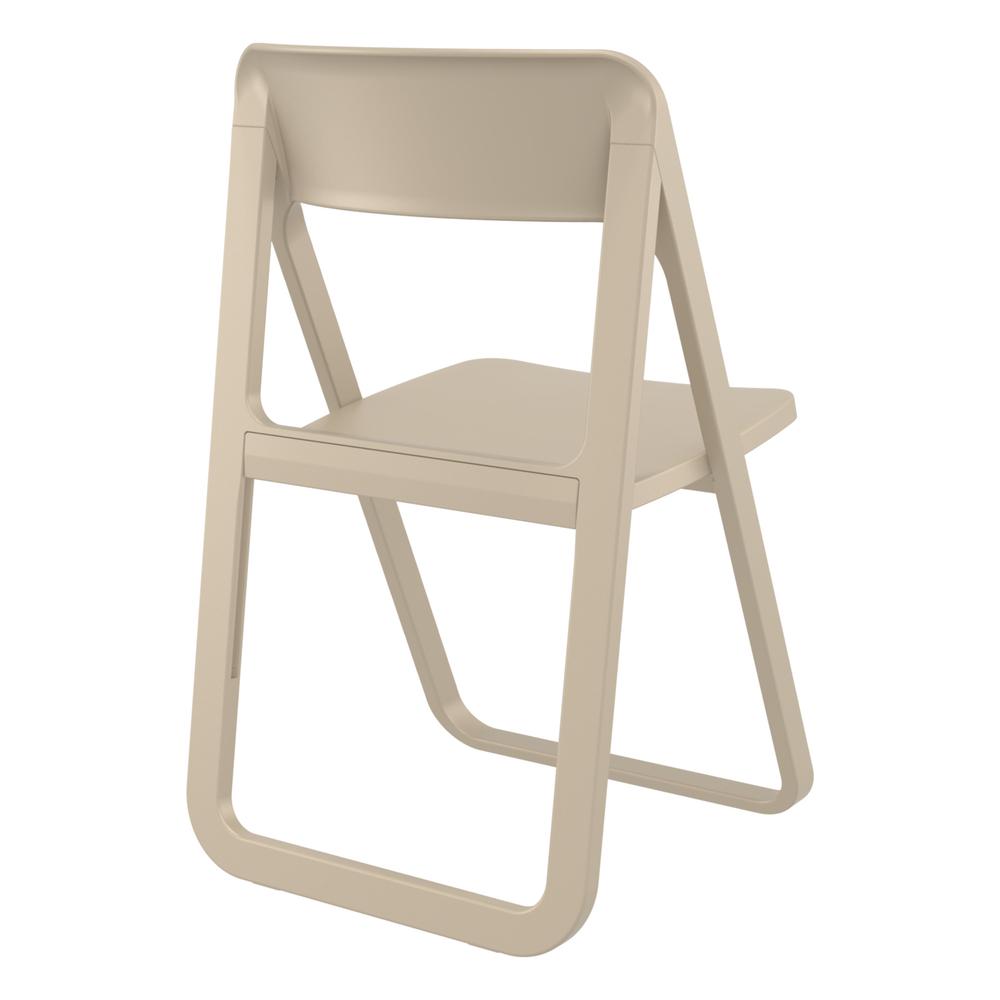 Dream Folding Outdoor Chair Taupe. Picture 2