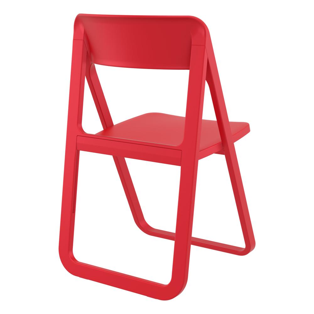 Dream Folding Outdoor Chair Red. Picture 2