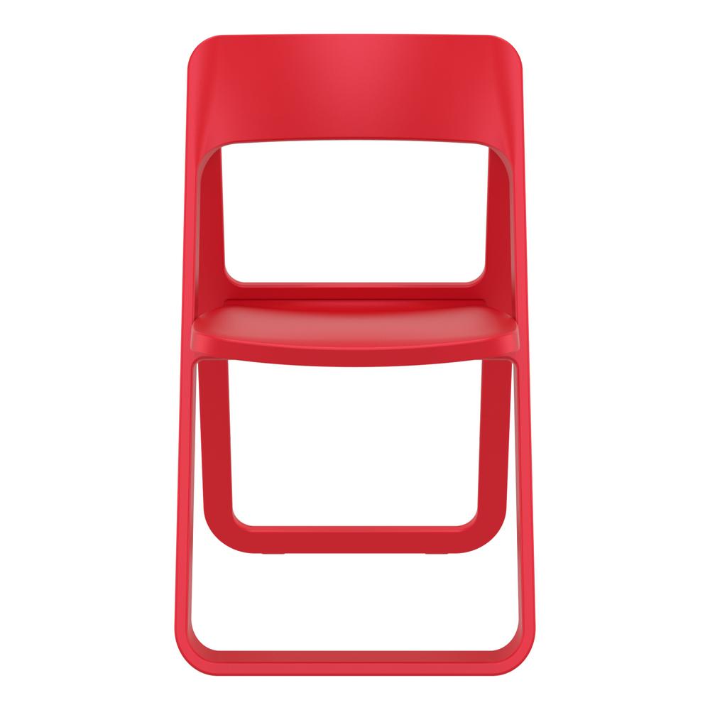 Dream Folding Outdoor Chair Red. Picture 3