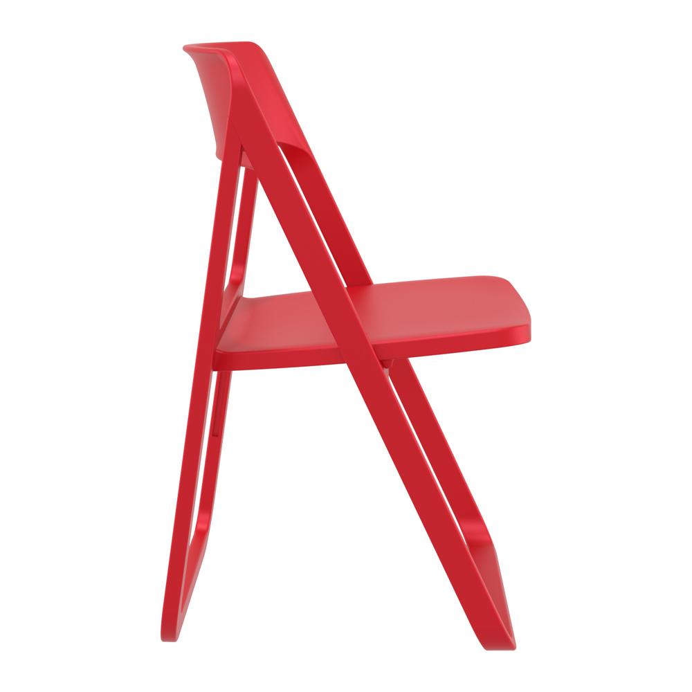 Dream Folding Outdoor Chair Red. Picture 4