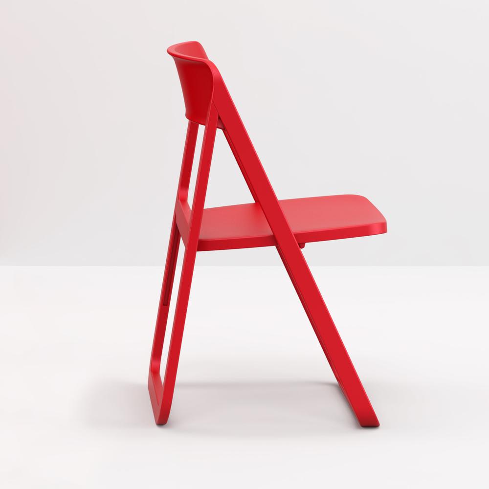 Dream Folding Outdoor Chair Red. Picture 6
