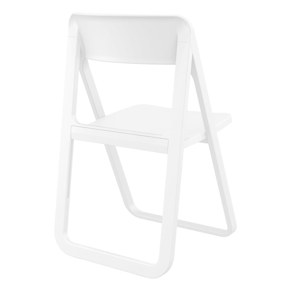 Dream Folding Outdoor Chair White. Picture 2