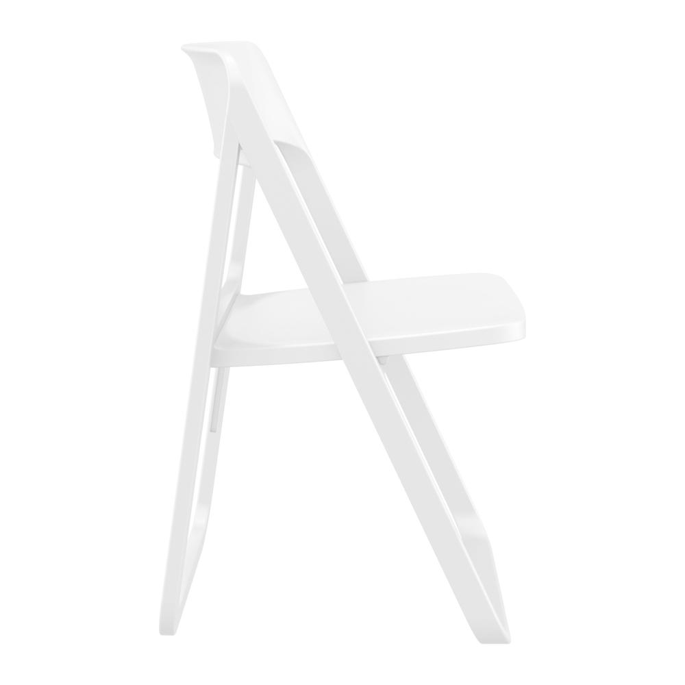 Dream Folding Outdoor Chair White. Picture 4