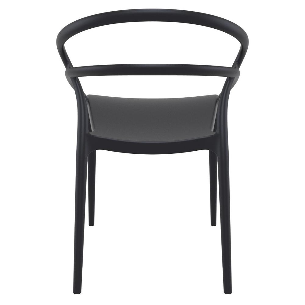 Pia Dining Chair Black, Set of 2. Picture 4