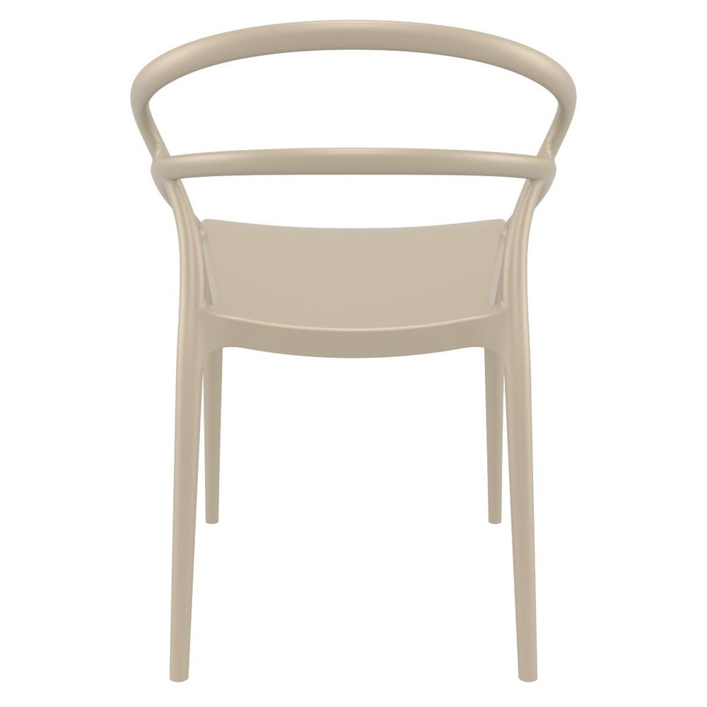 Pia Dining Chair Taupe, Set of 2. Picture 4