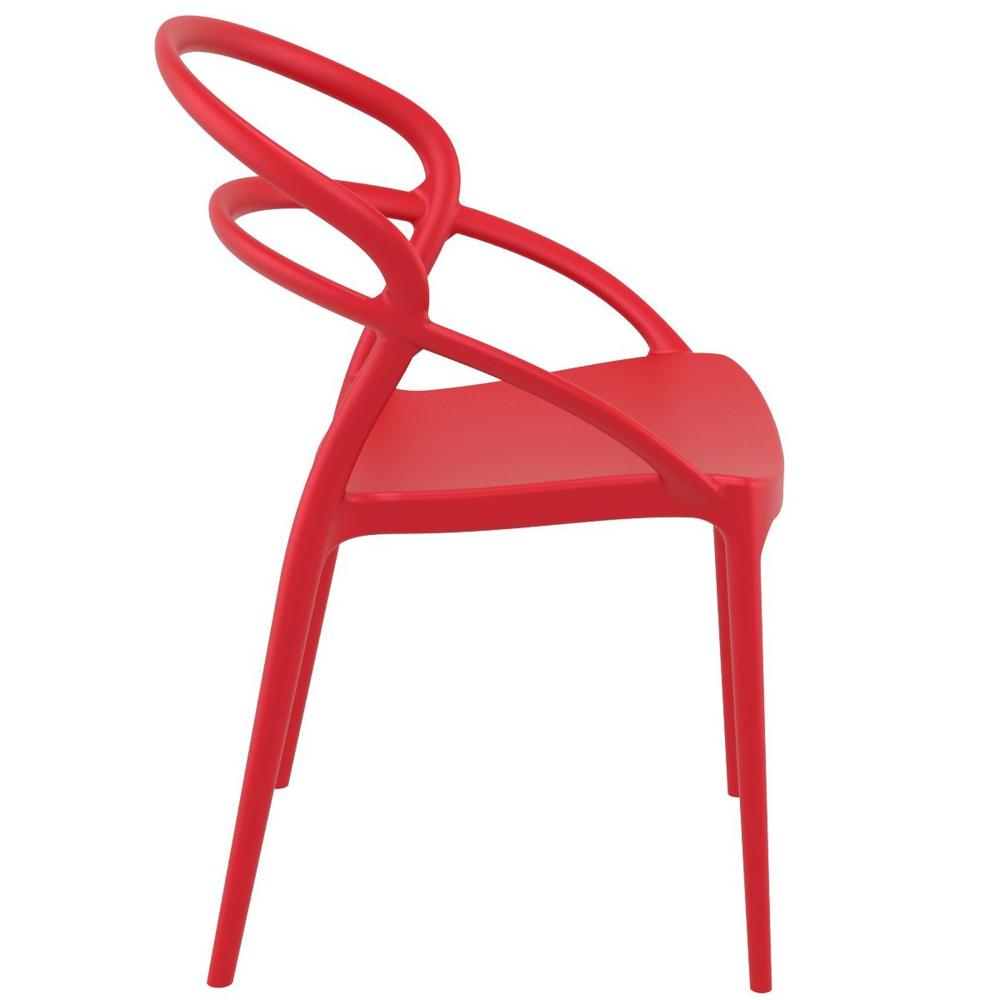 Pia Dining Chair Red, Set of 2. Picture 2