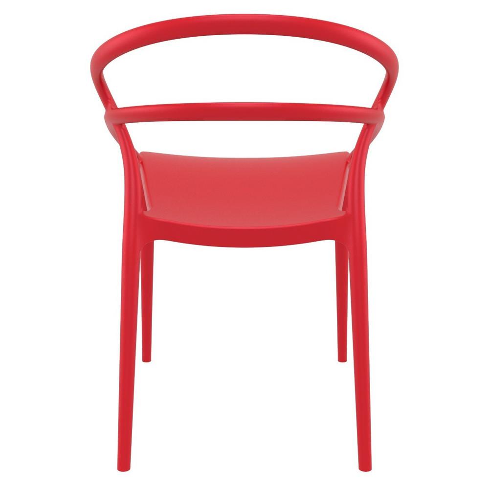 Pia Dining Chair Red, Set of 2. Picture 4