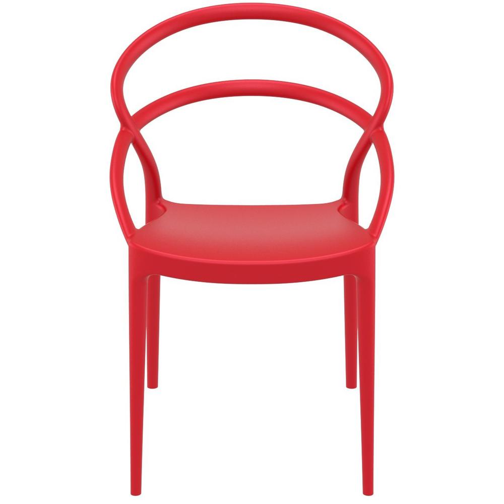 Pia Dining Chair Red, Set of 2. Picture 5