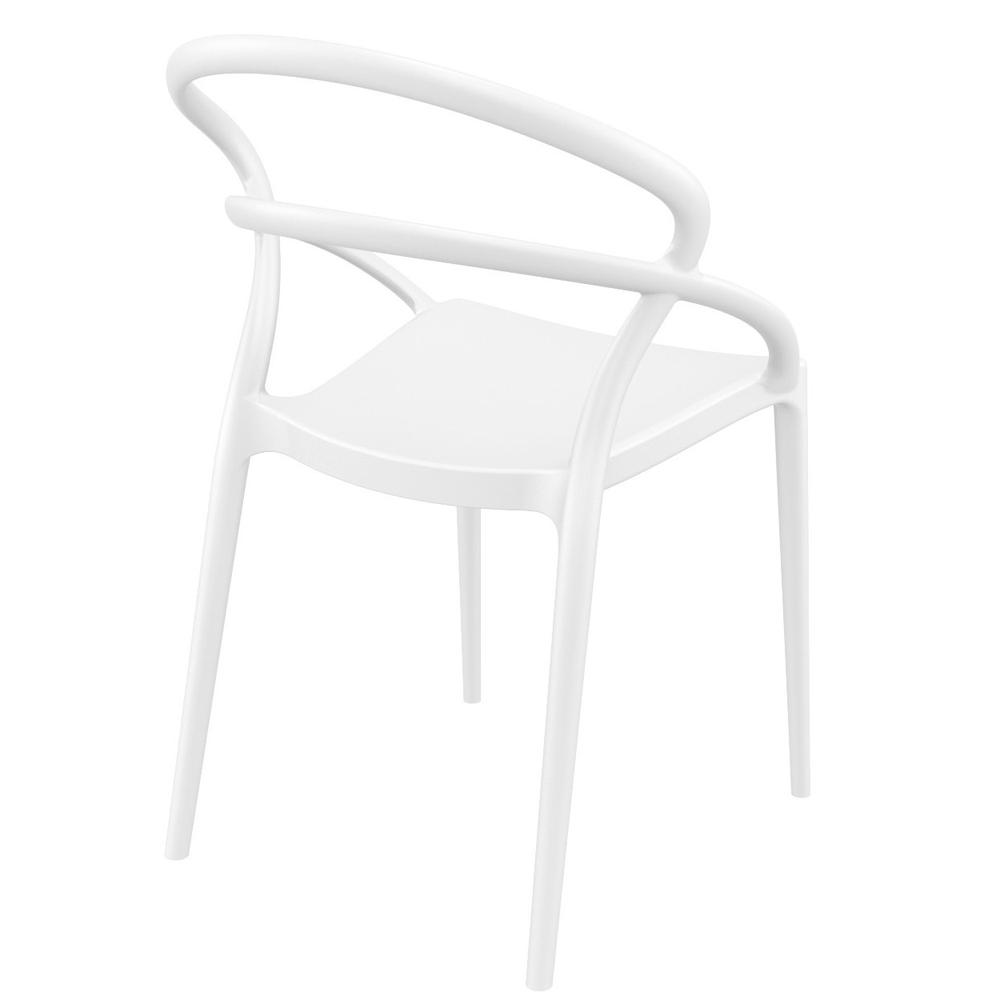 Pia Dining Chair White, Set of 2. Picture 3