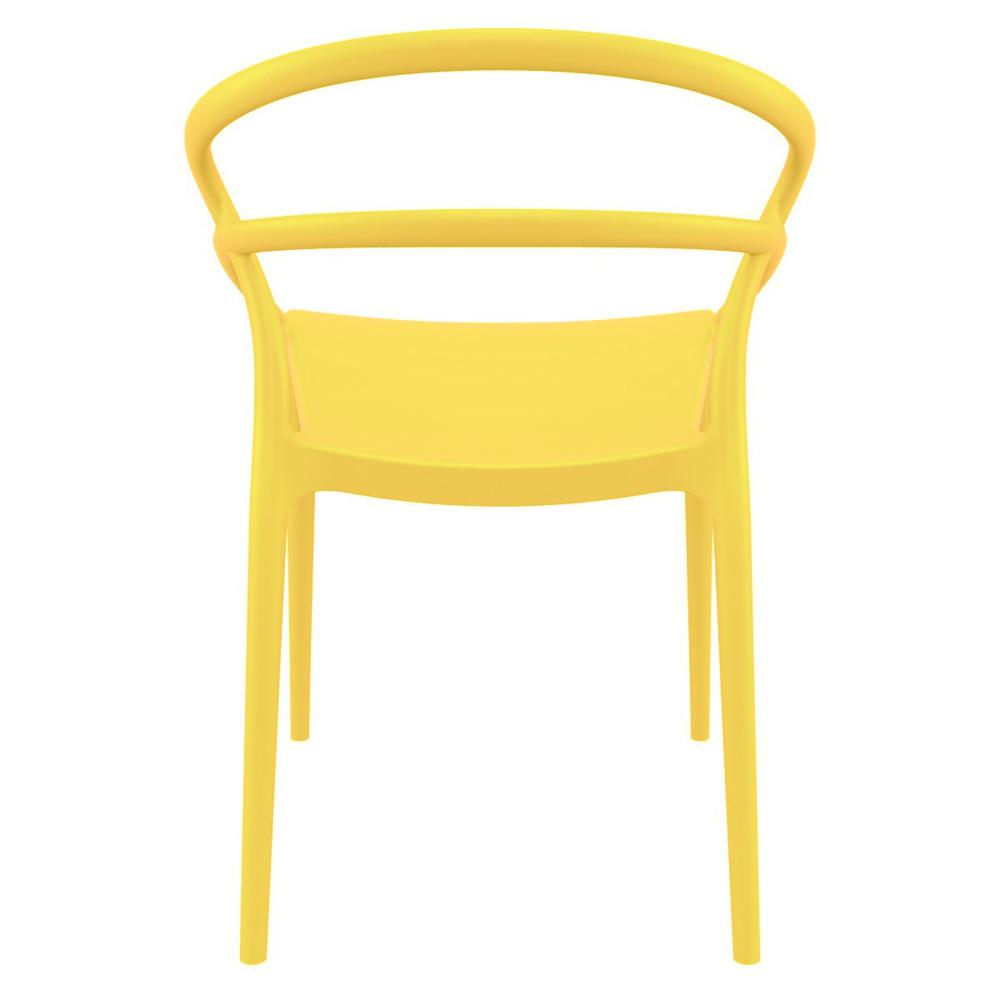 Pia Dining Chair Yellow, Set of 2. Picture 3