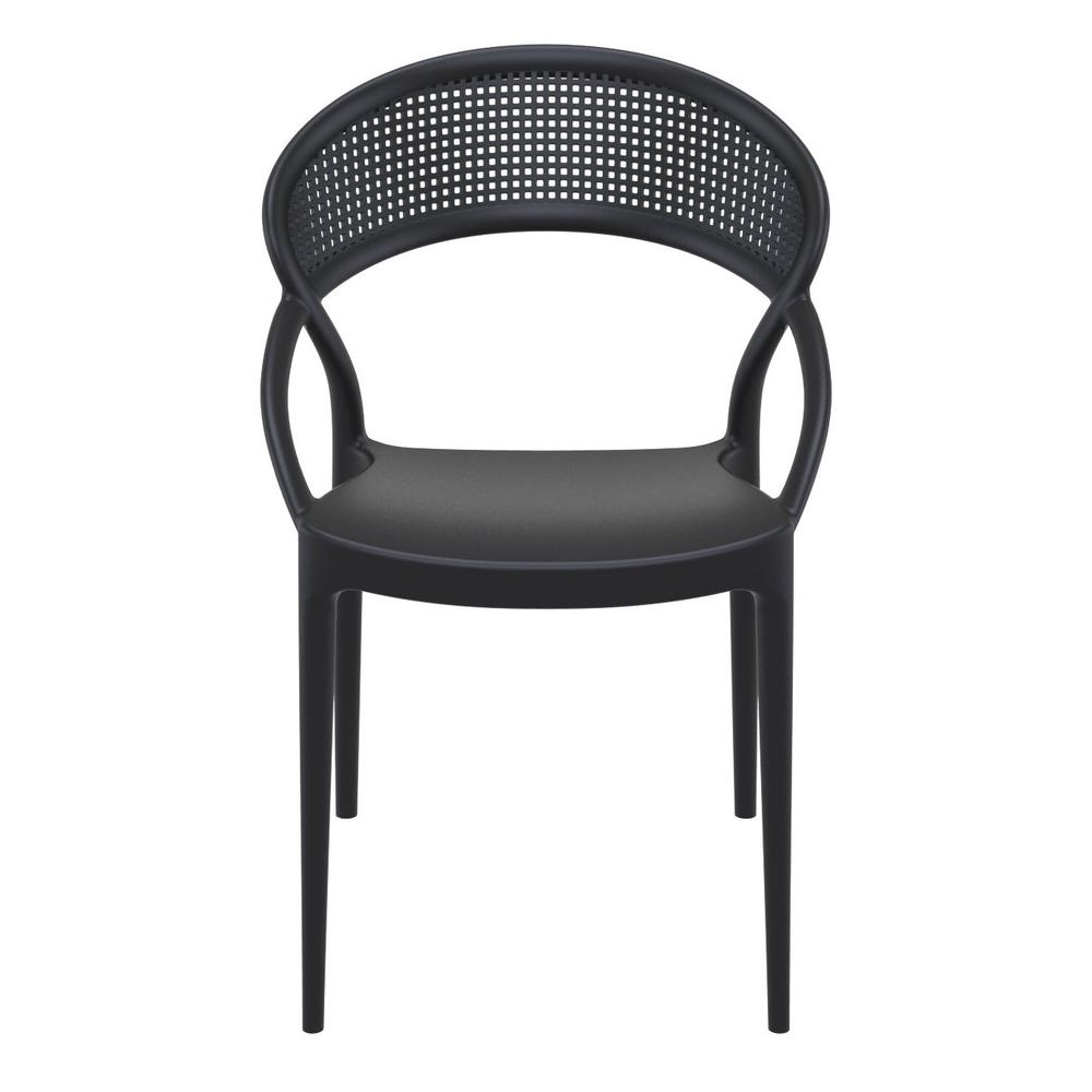 Sunset Dining Chair Black, Set of 2. Picture 3