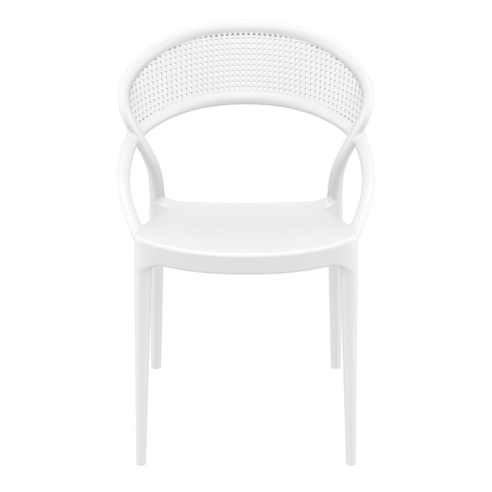 Sunset Dining Chair White, Set of 2. Picture 3
