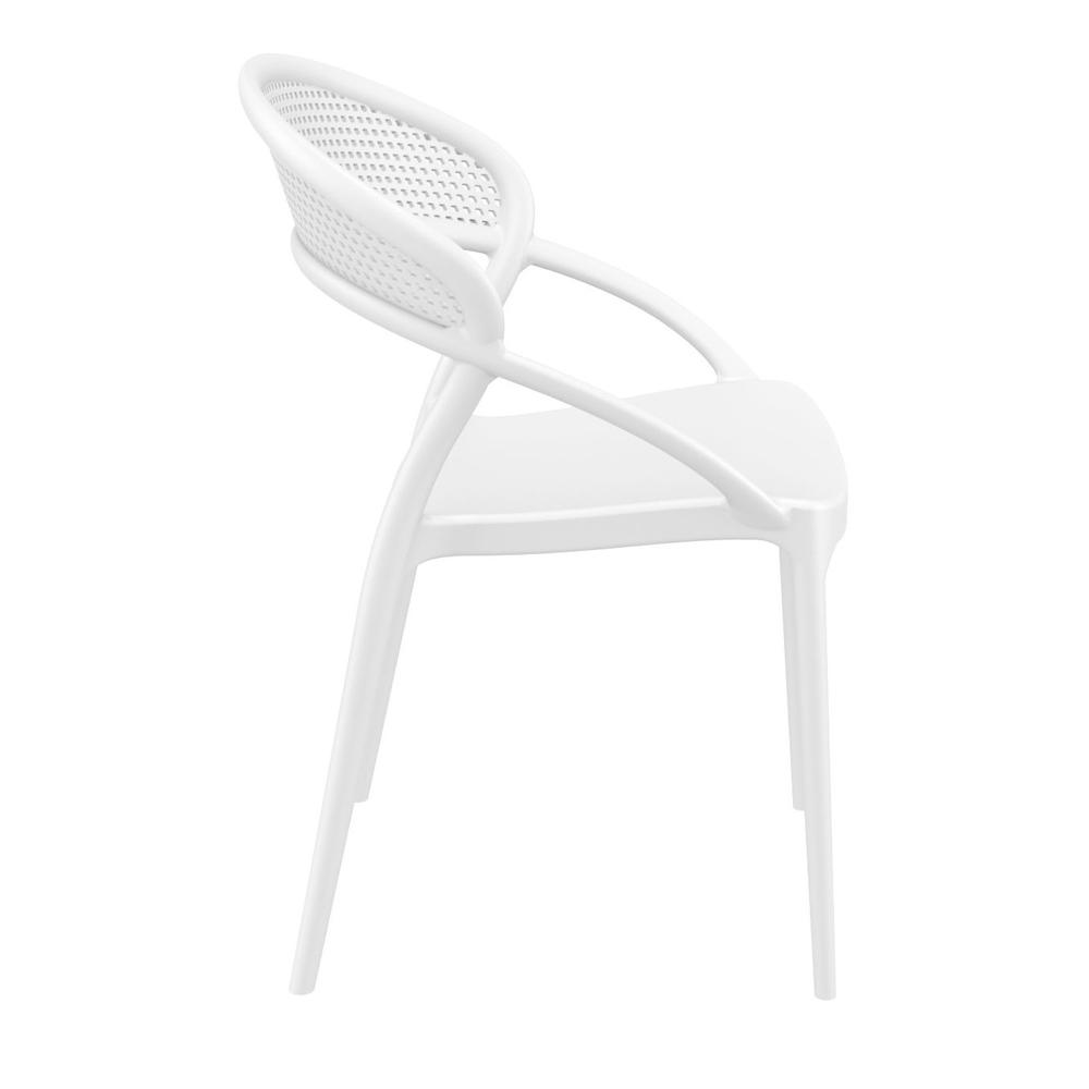 Sunset Dining Chair White, Set of 2. Picture 4