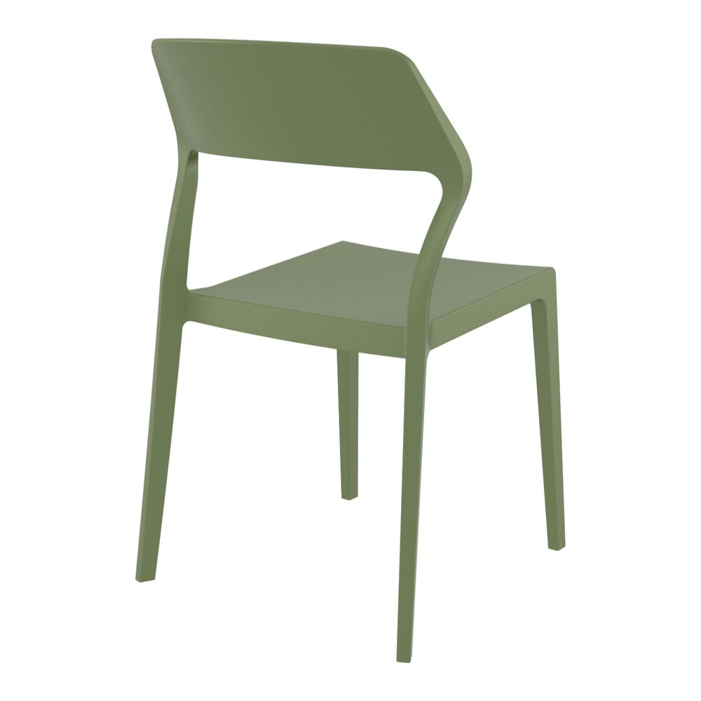 Snow Dining Chair Olive Green, Set of 2. Picture 2