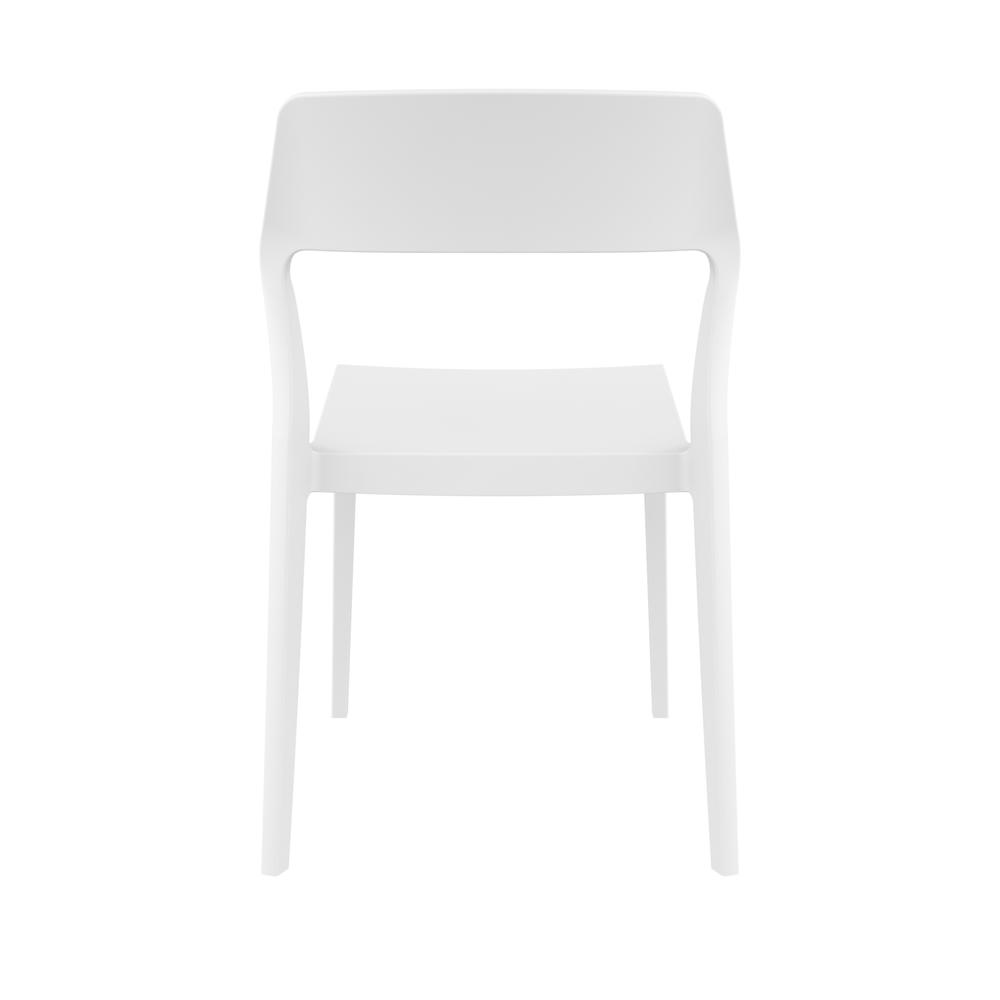 Snow Dining Chair White, Set of 2. Picture 4