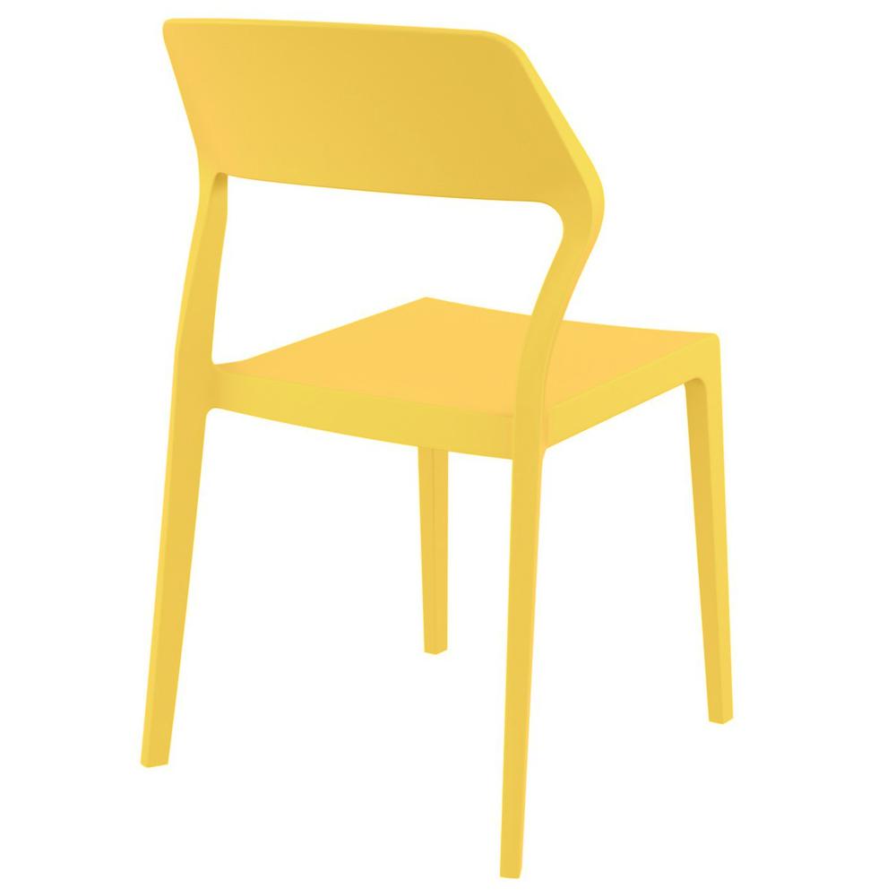 Snow Dining Chair Yellow, Set of 2. Picture 2