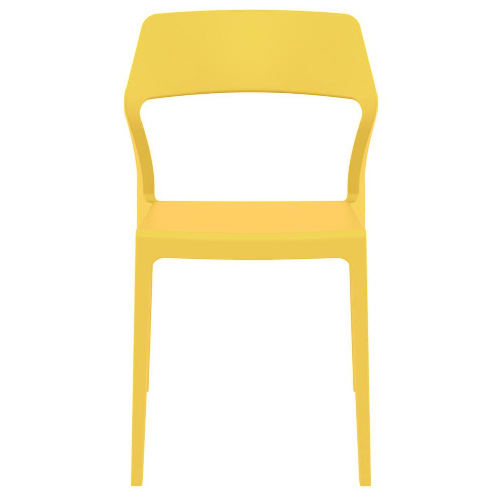 Snow Dining Chair Yellow, Set of 2. Picture 3