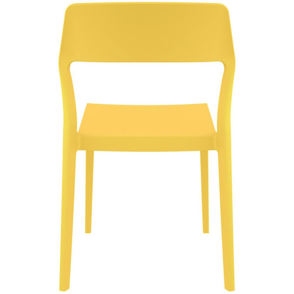 Snow Dining Chair Yellow, Set of 2. Picture 5