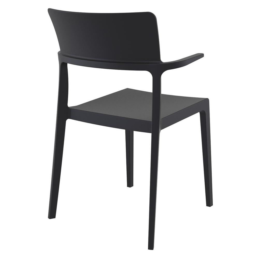 Plus Arm Chair Black, Set of 2. Picture 4