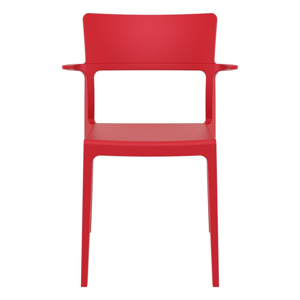 Plus Arm Chair Red, set of 2. Picture 3