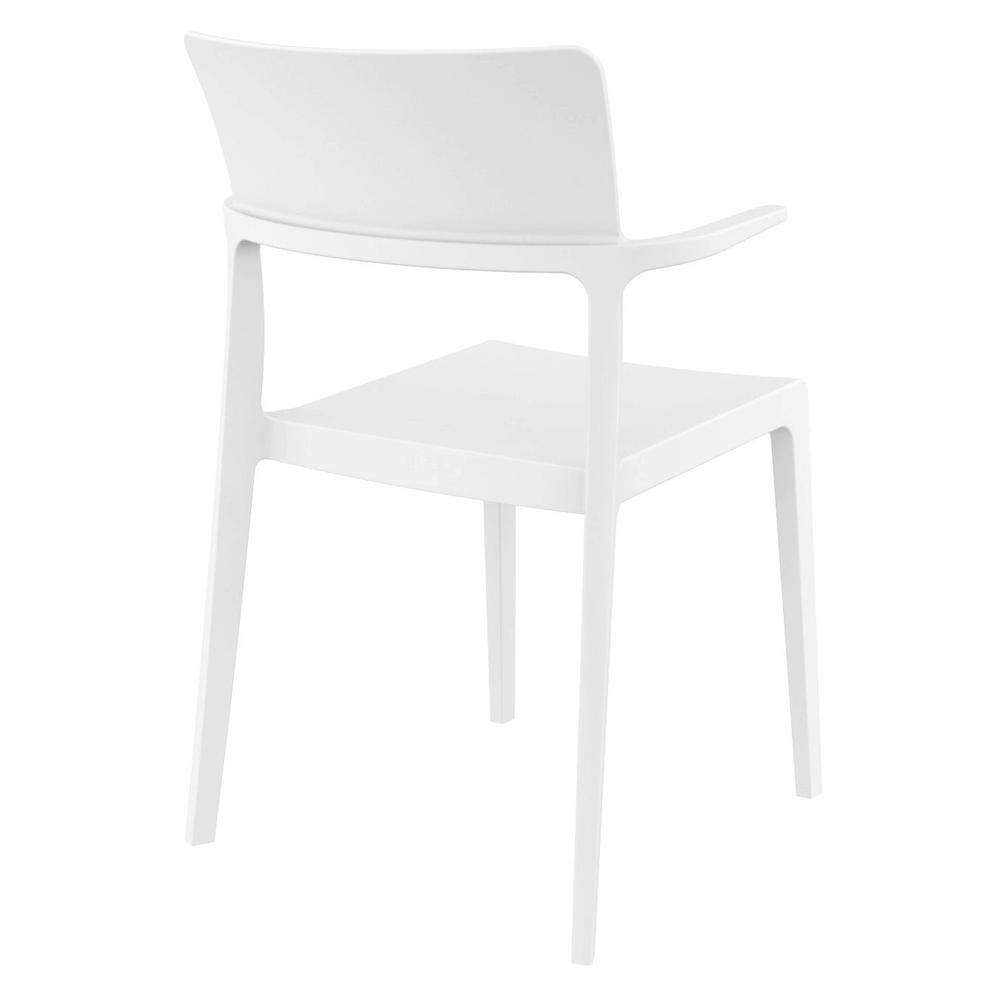 Plus Arm Chair White, Set of 2. Picture 2