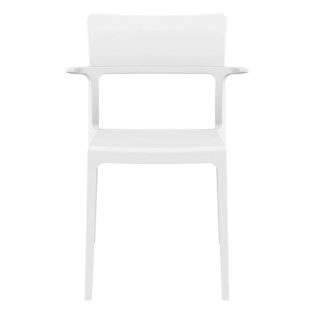 Plus Arm Chair White, Set of 2. Picture 3