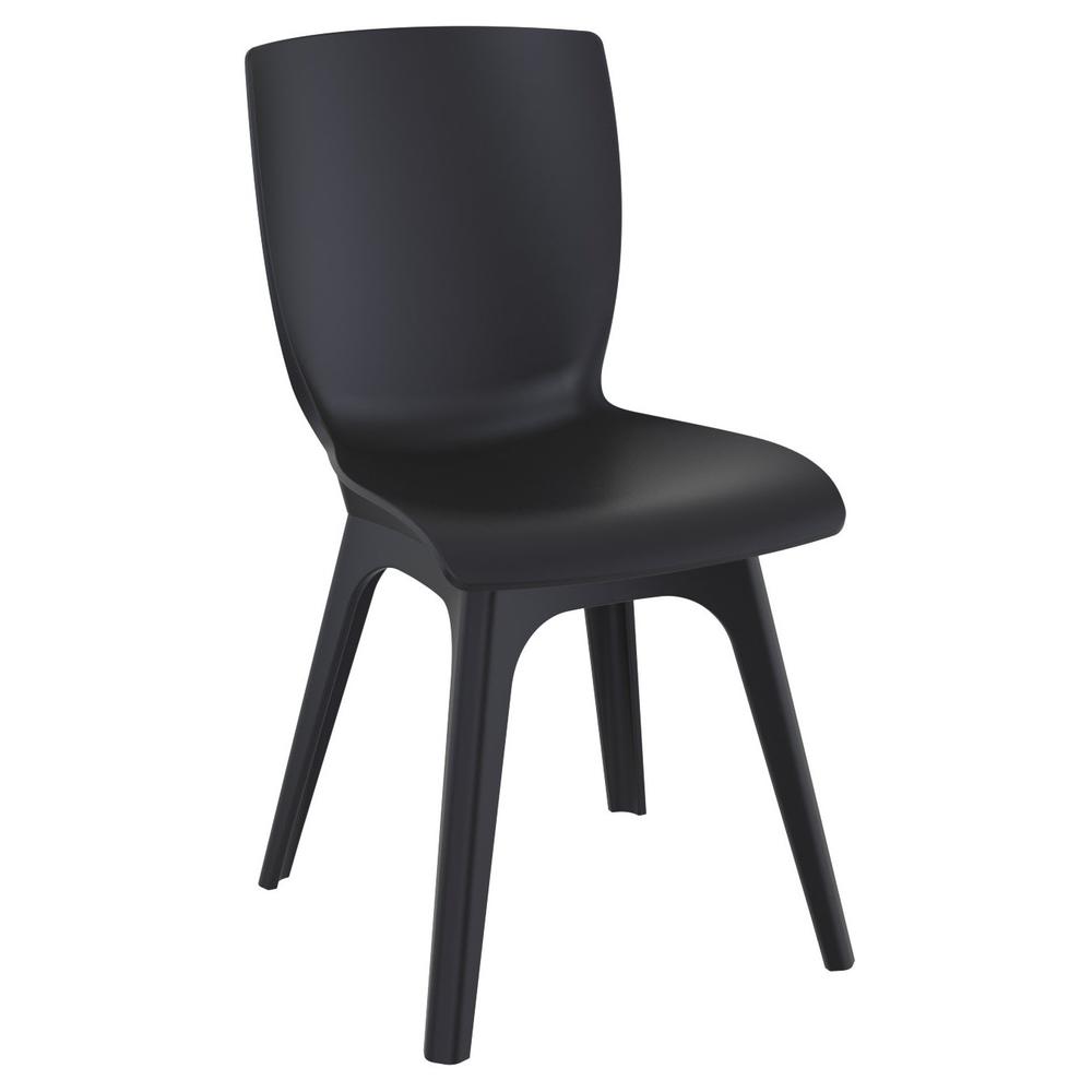 Modern Chair Black - Set Of 2. Picture 1