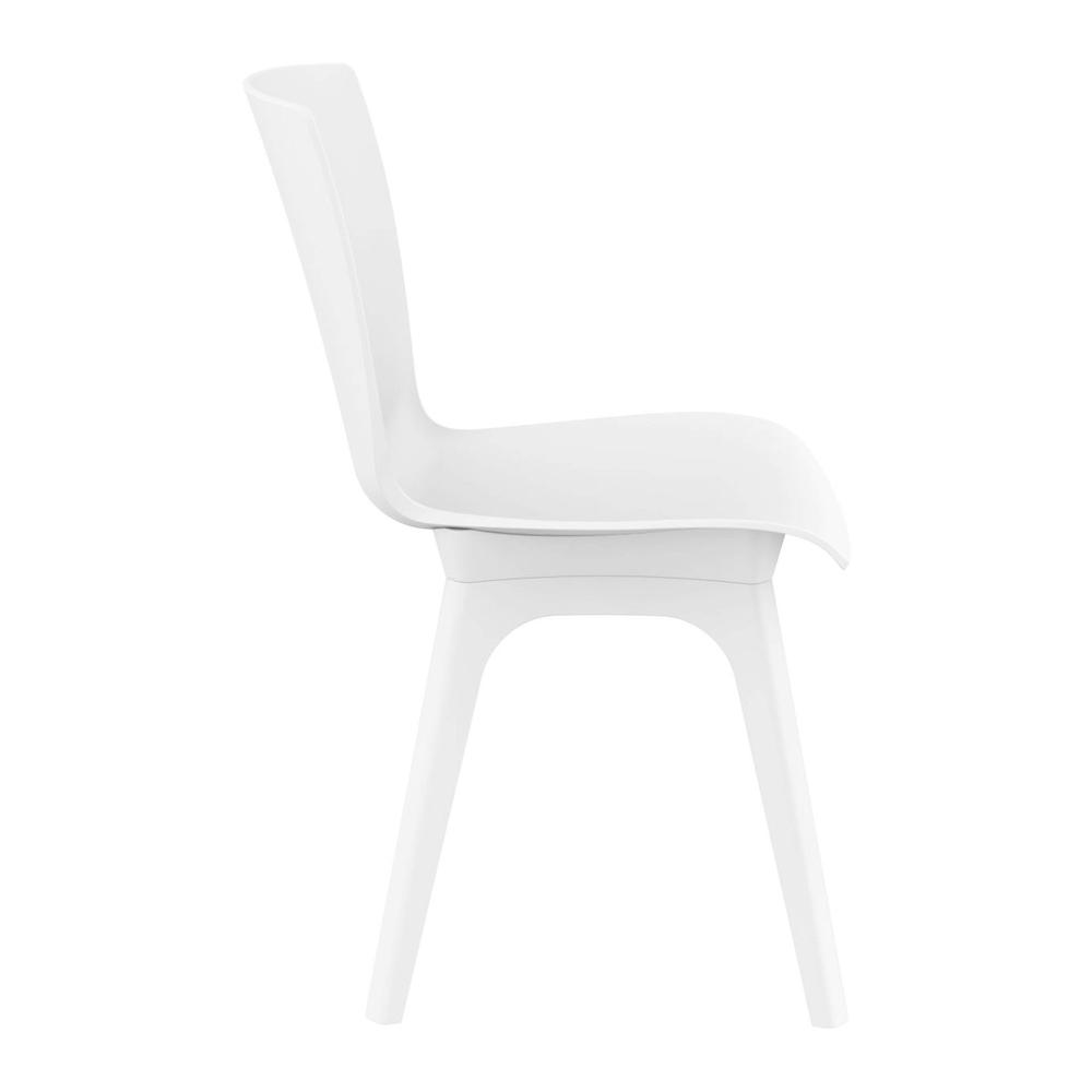 Modern Chair White - Set Of 2. Picture 4