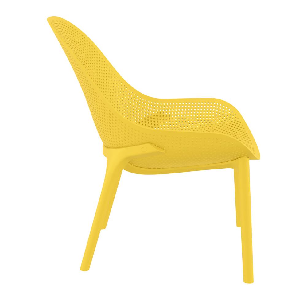 Sky Lounge Chair Yellow, set of 2. Picture 4