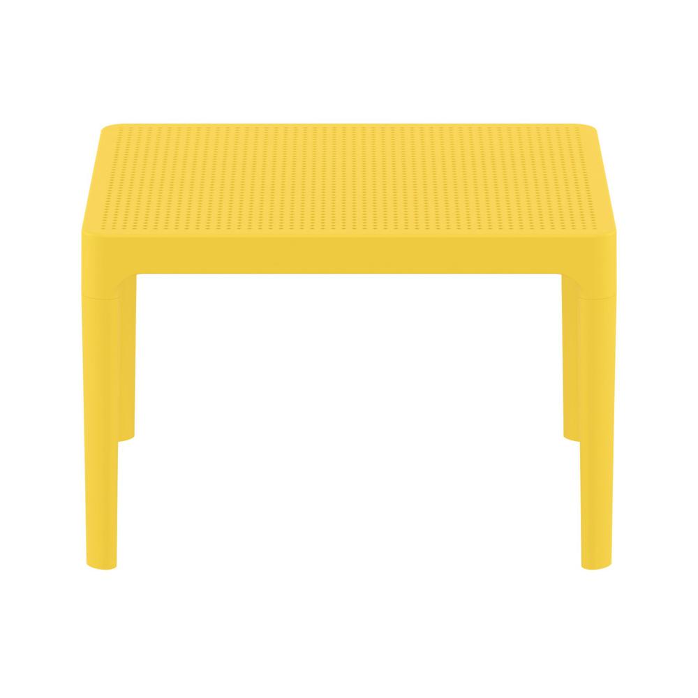 Sky Side Table 24 inch Yellow. Picture 2