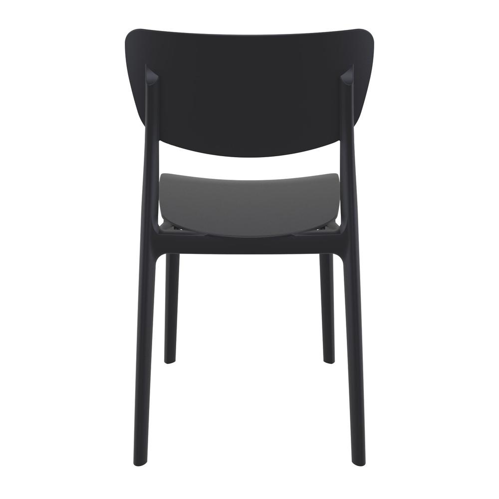 Monna Outdoor Dining Chair Black, Set of 2. Picture 6