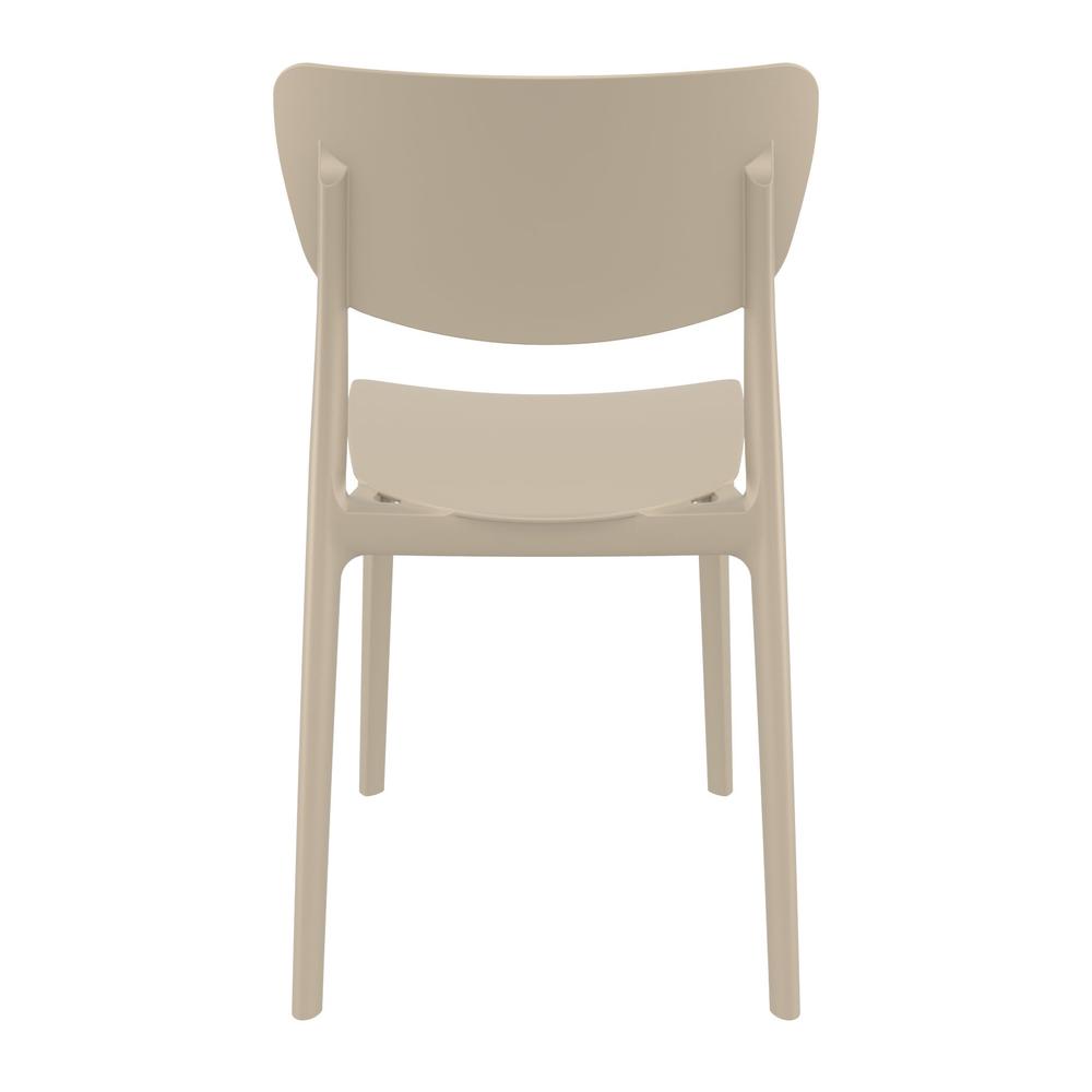 Monna Outdoor Dining Chair Taupe, Set of 2. Picture 5