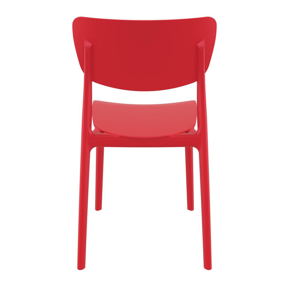 Monna Outdoor Dining Chair Red, set of 2. Picture 5